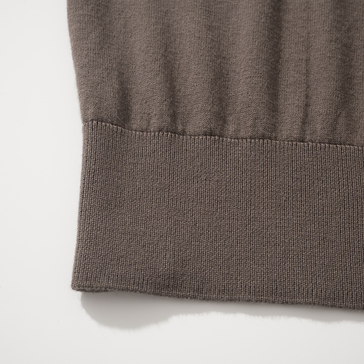 ゼニア Sabbia Oasi コットン Tシャツ ダークトープ 画像 6