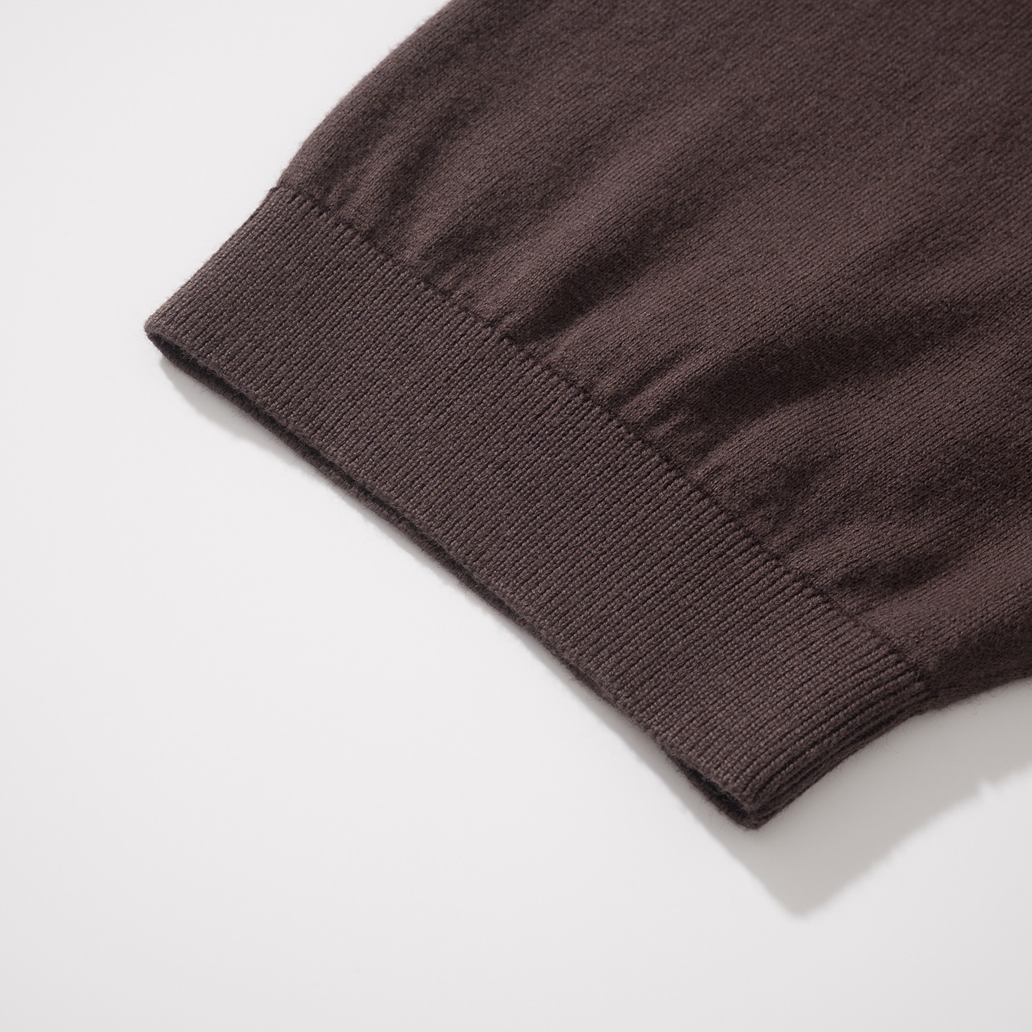 ゼニア Sabbia Oasi コットン Tシャツ ダークブラウン 画像 4