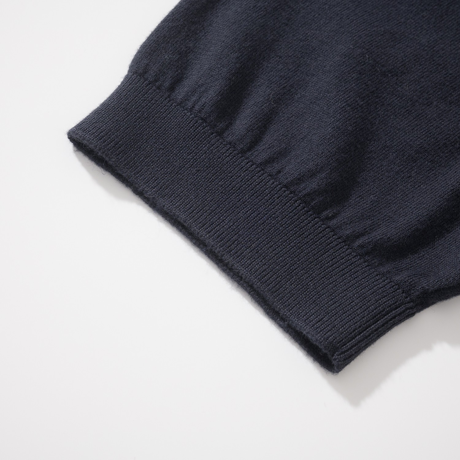 ゼニア Sabbia Oasi コットン Tシャツ ネイビー 画像 4