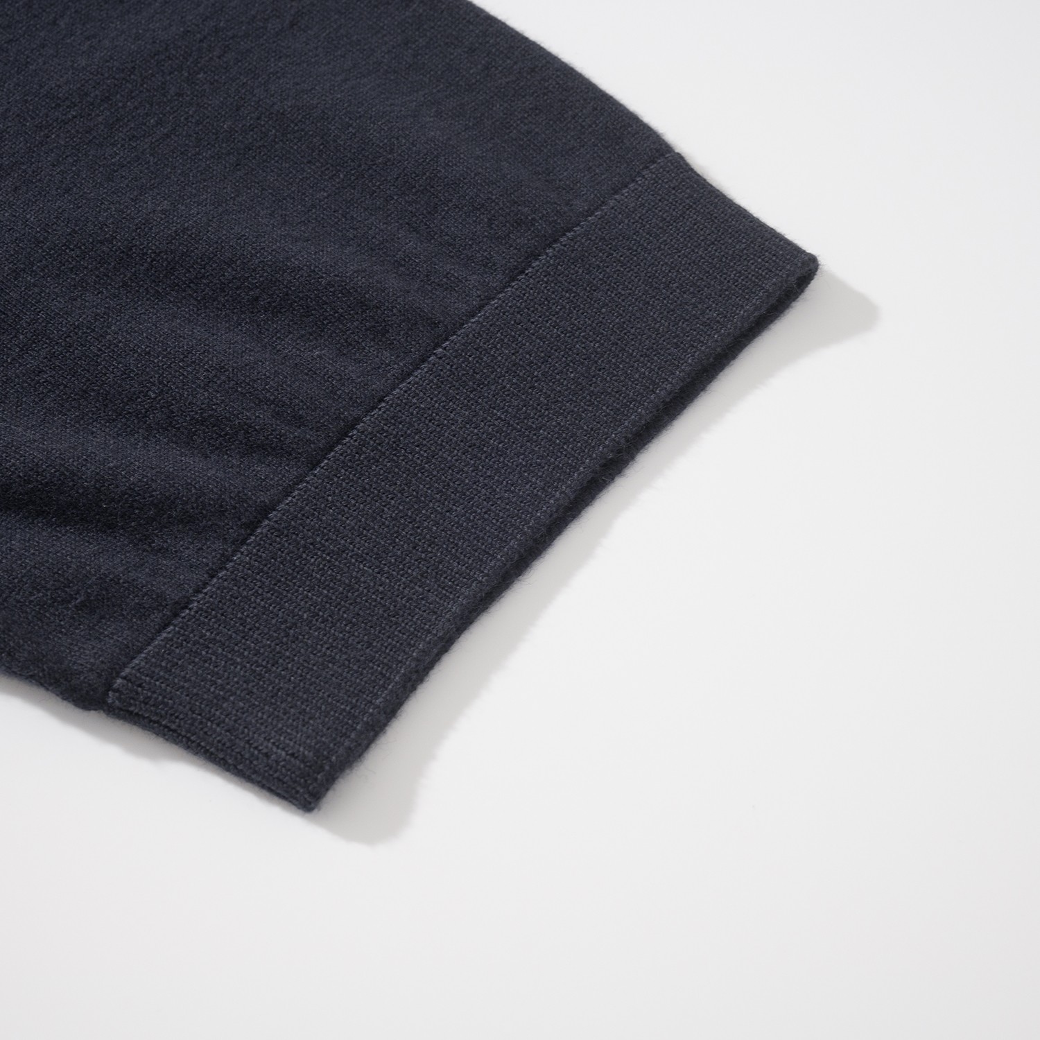 ゼニア Sabbia Oasi コットン Tシャツ ネイビー 画像 5
