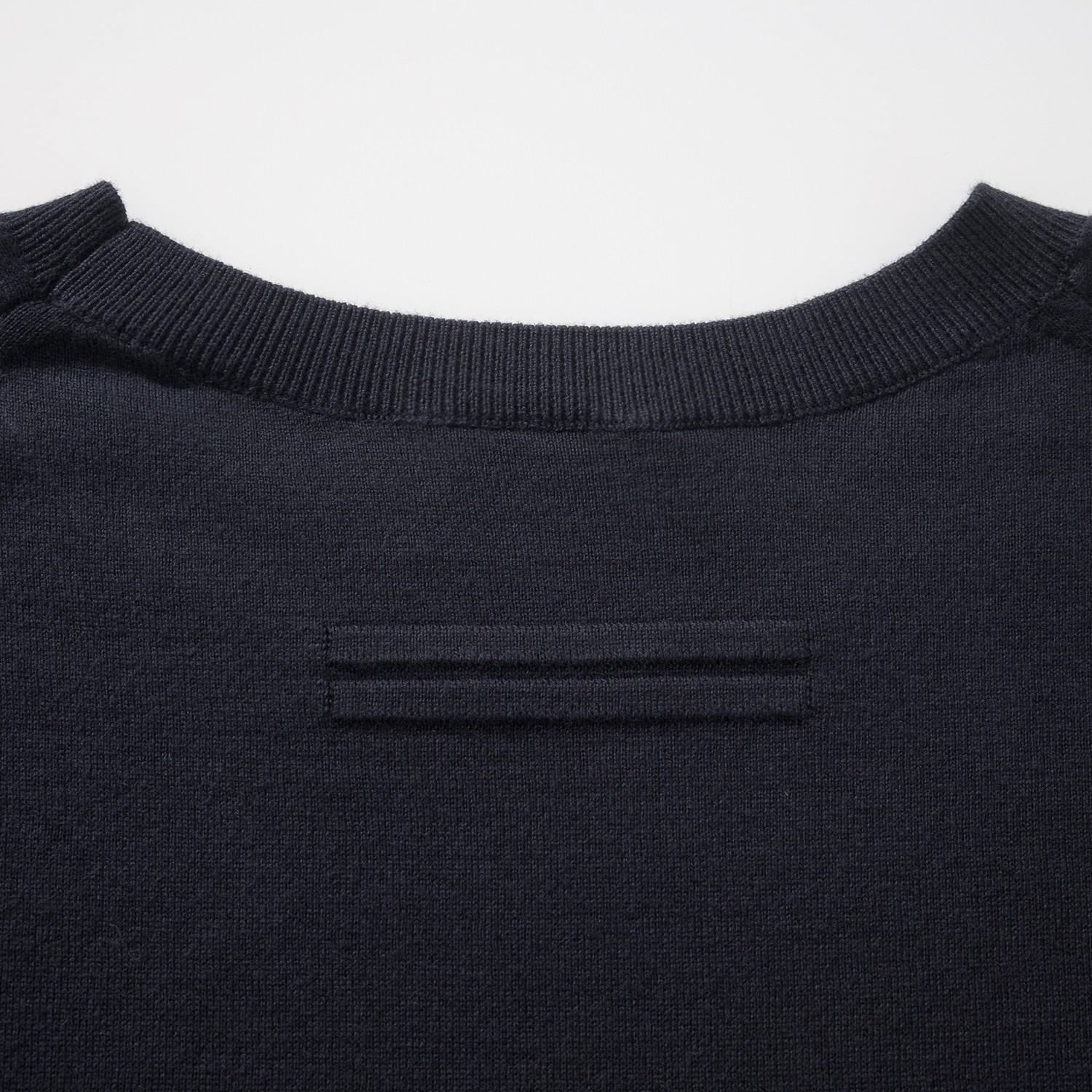 ゼニア Sabbia Oasi コットン Tシャツ ネイビー 画像 7
