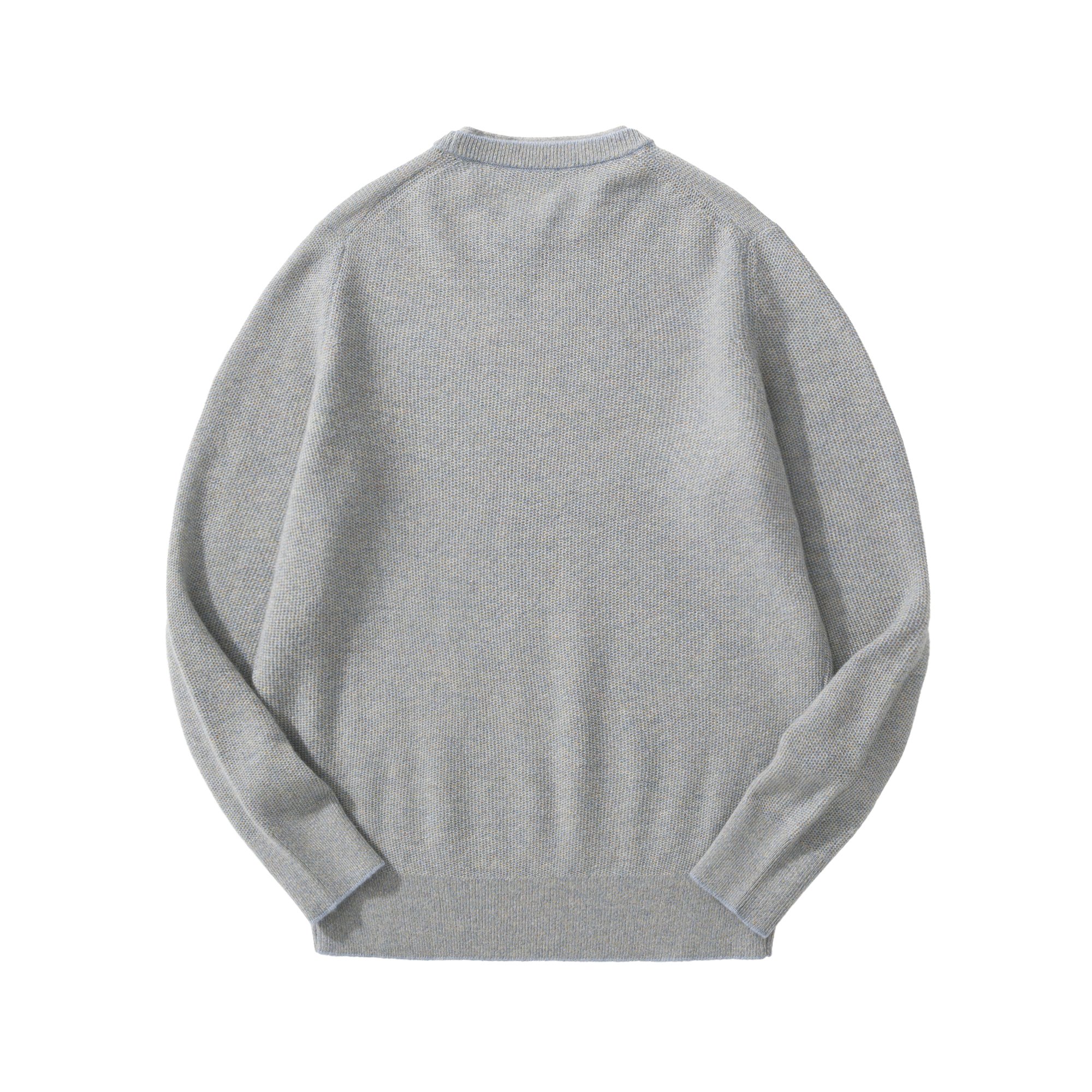 ロロ・ピアーナ City Pull ハニカム カシミヤ グレー 詳細画像 2
