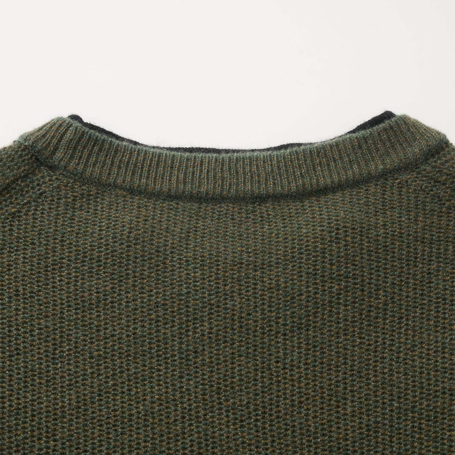 ロロ・ピアーナ City Pull ハニカム カシミヤ オリーブ 画像 6