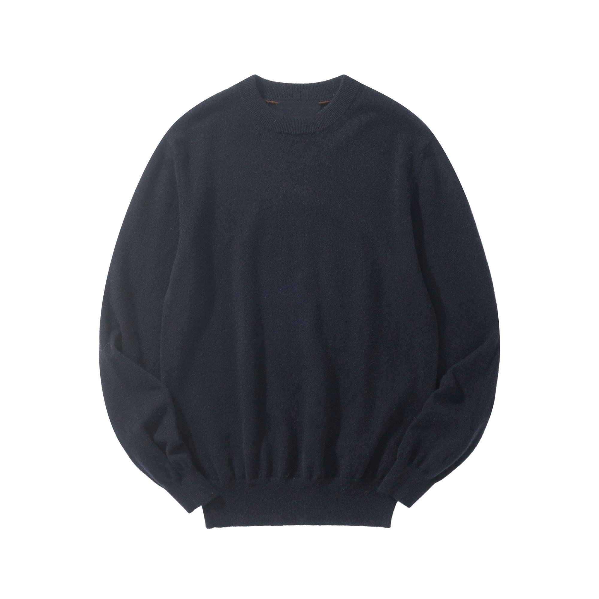 ロロ・ピアーナ Classic ベビーカシミヤ クルーネック ネイビー FAN1201 画像 1