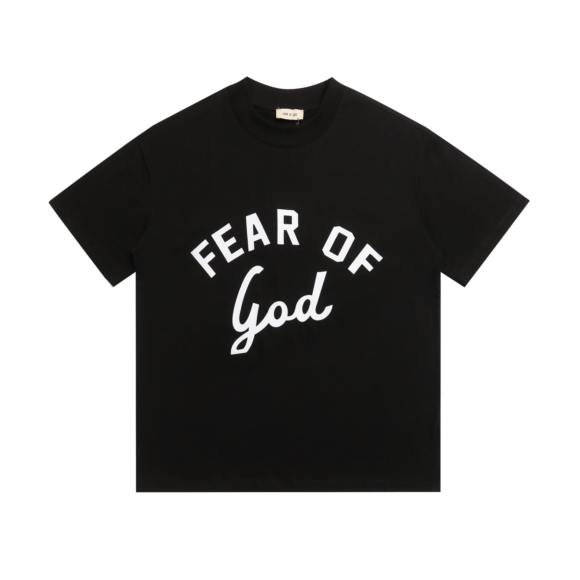 フィア オブ ゴッド Fear Of God スクリプト Tシャツ ブラック 詳細画像 1
