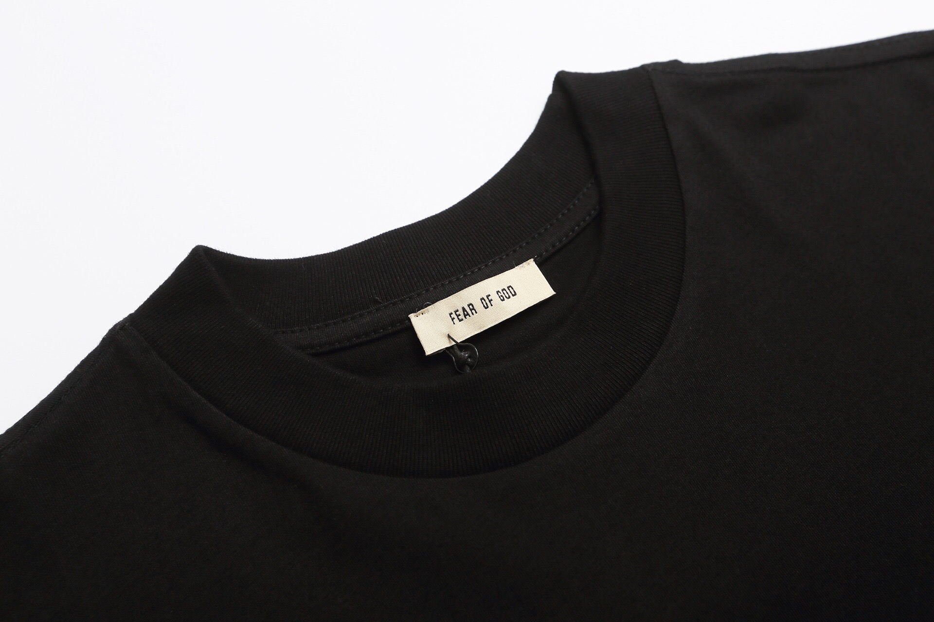 フィア オブ ゴッド Fear Of God スクリプト Tシャツ ブラック 詳細画像 3