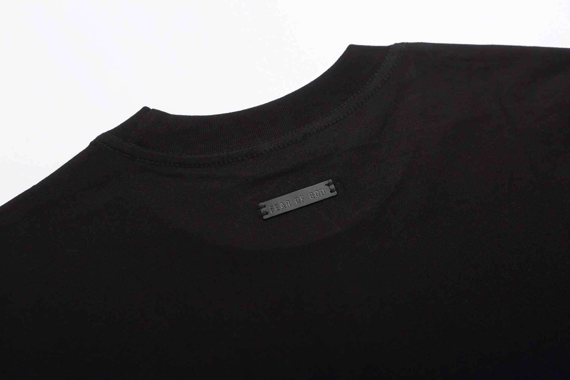 フィア オブ ゴッド Fear Of God スクリプト Tシャツ ブラック 画像 4