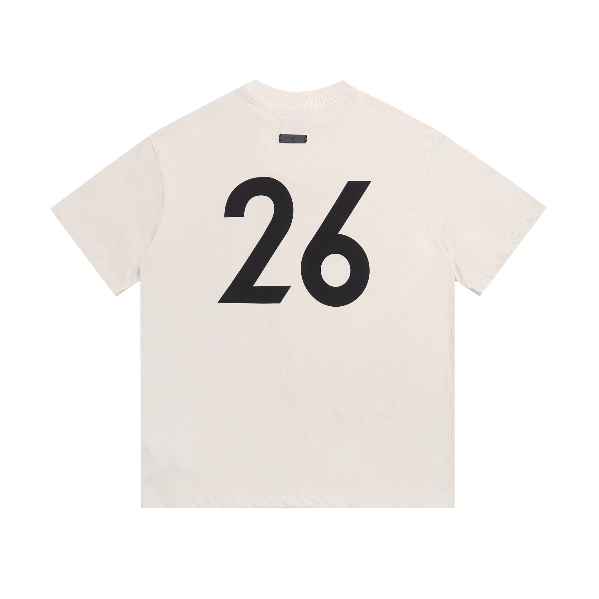 フィア オブ ゴッド 26ロゴ Tシャツ クリーム 詳細画像 2