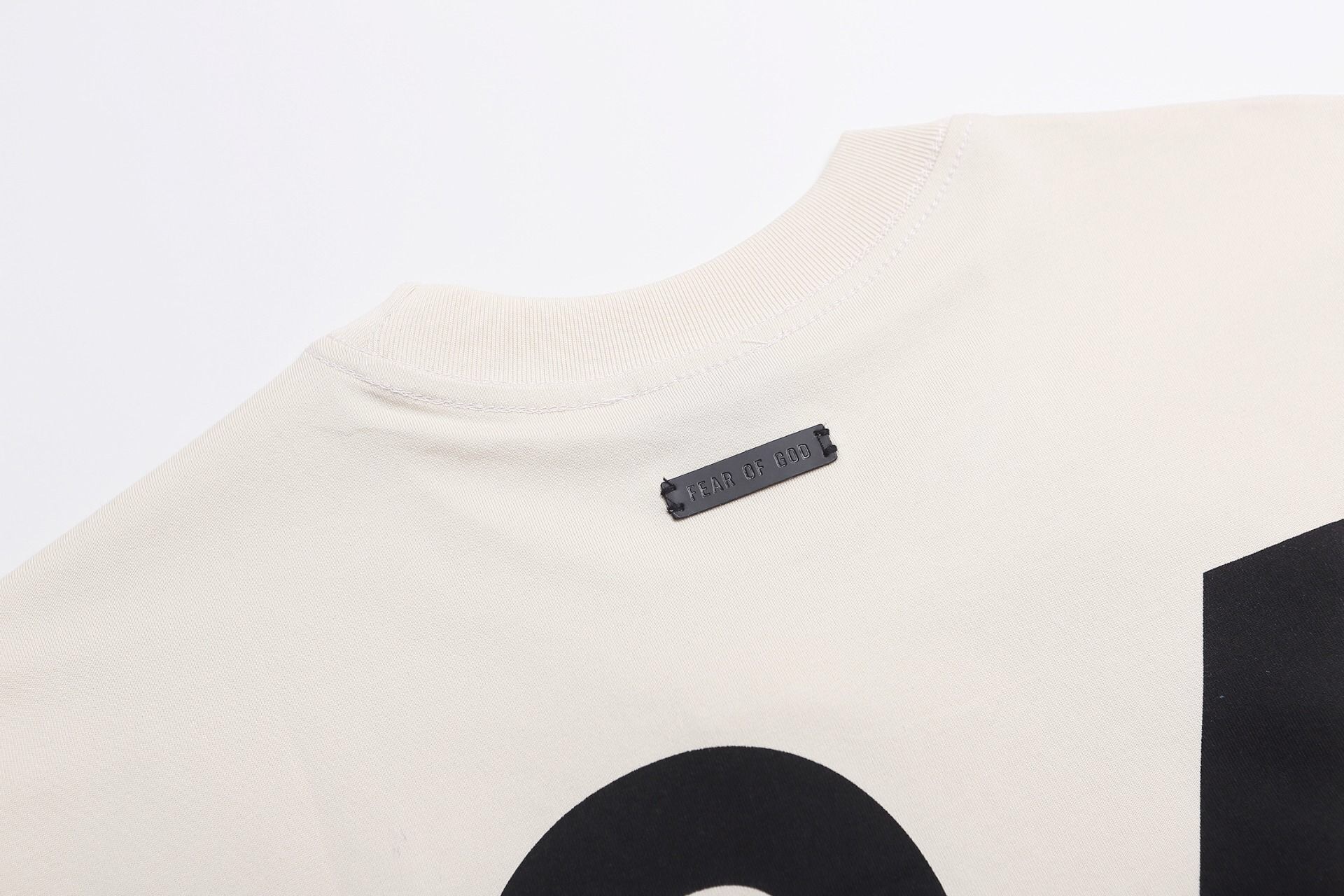 フィア オブ ゴッド 26ロゴ Tシャツ クリーム 画像 4