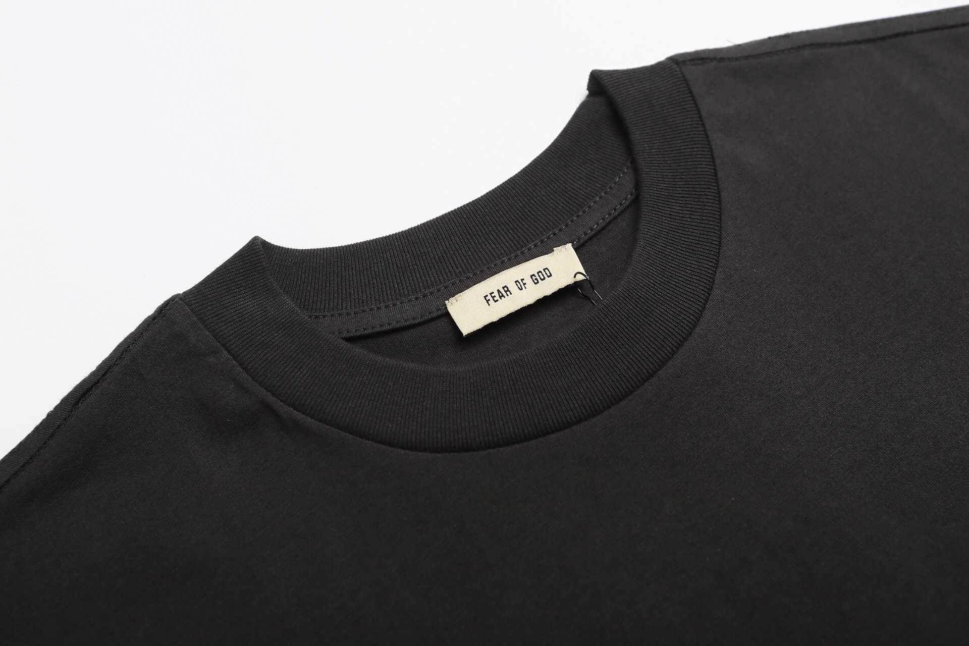 フィア オブ ゴッド ベースボール 発泡ロゴ Tシャツ ブラック 詳細画像 3