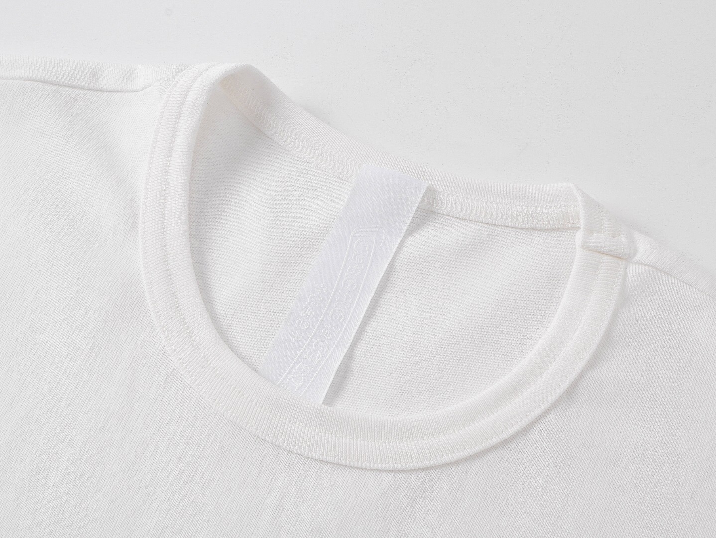 クロムハーツ サンスクリット ポケット刺繍 Tシャツ ホワイト 詳細画像 3