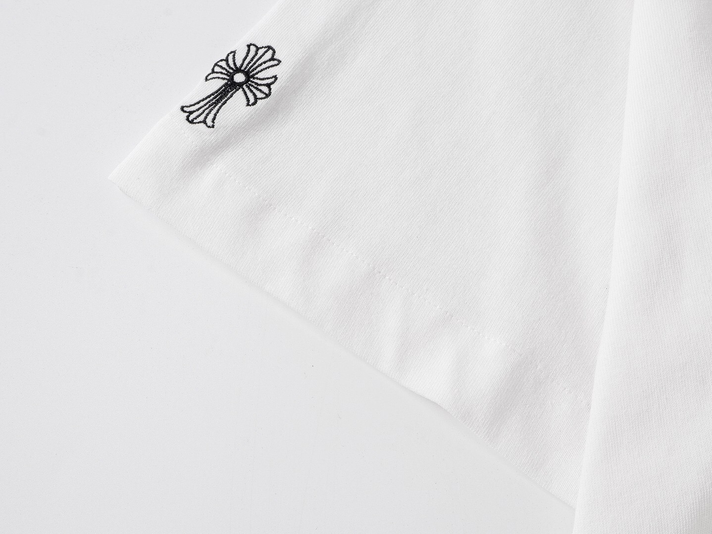 クロムハーツ サンスクリット ポケット刺繍 Tシャツ ホワイト 画像 6