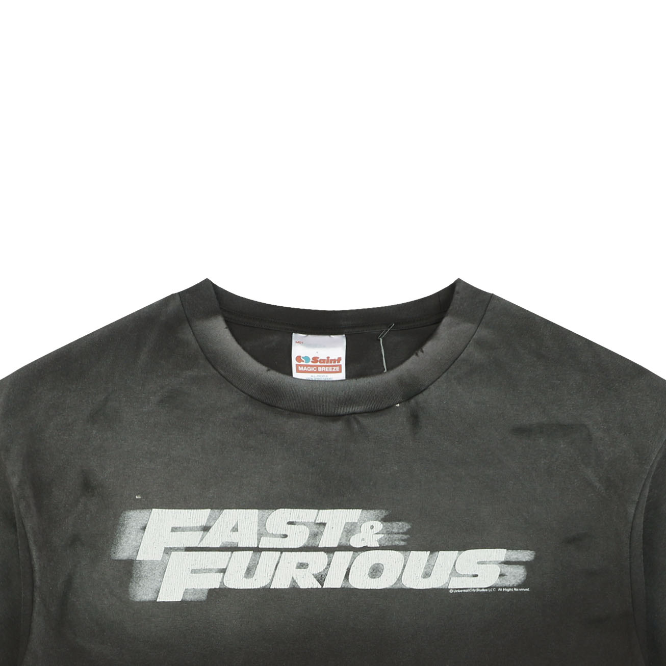 セントマイケル Fast Furious FF Tシャツ ブラック SM-MK8-0000-C06 詳細画像 3