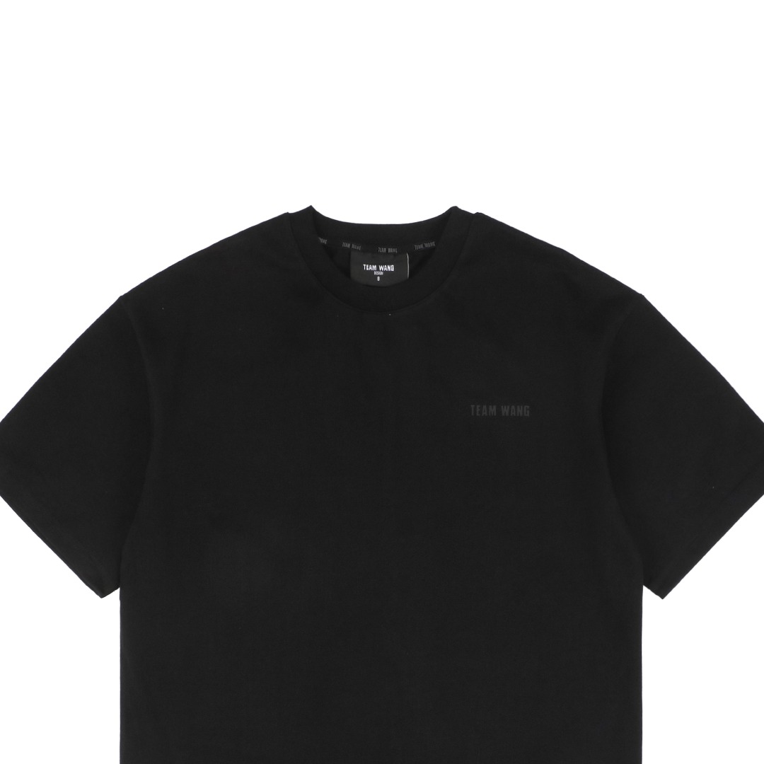 チームワン The Original 1 ブラックレター Tシャツ ブラック 画像 4