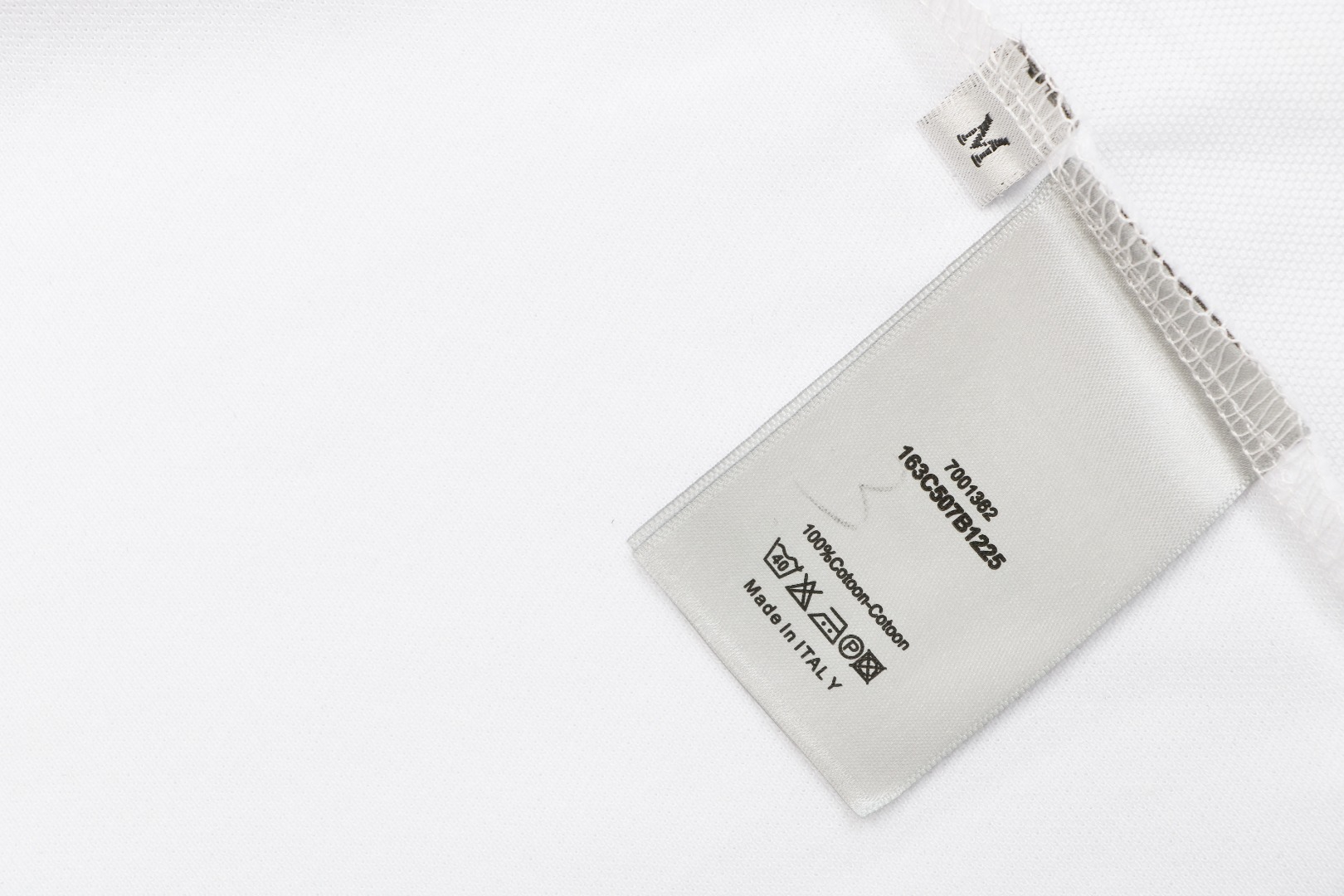 ディオール ビー刺繍 コットンピケ ポロ ホワイト 733J805B0373_C089 画像 8