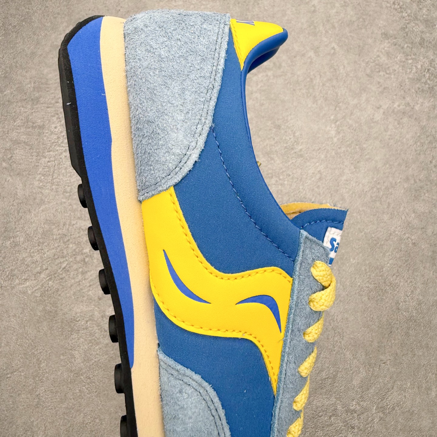 サッカニー Trainer 80 ロートップスニーカー ブルー/イエロー 画像 6