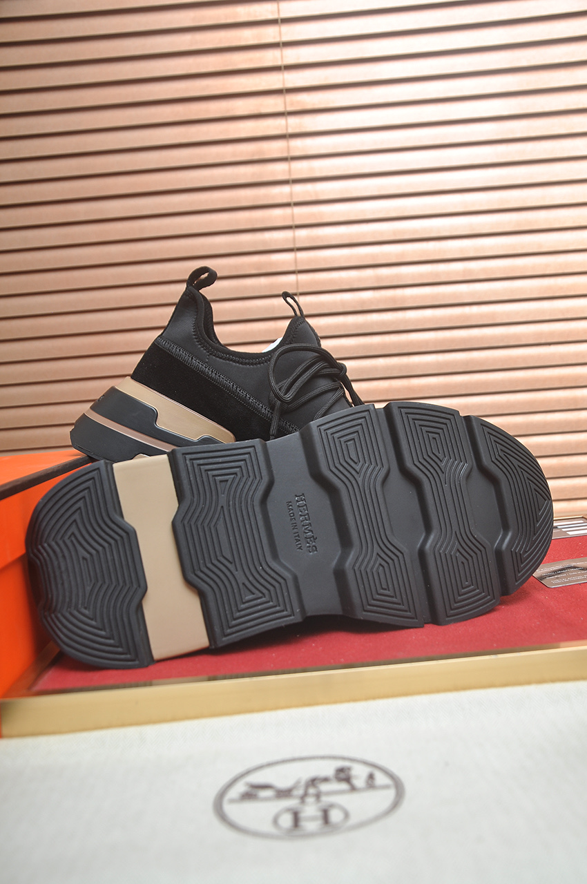 エルメス Trail スニーカー トーナルブラック 画像 6